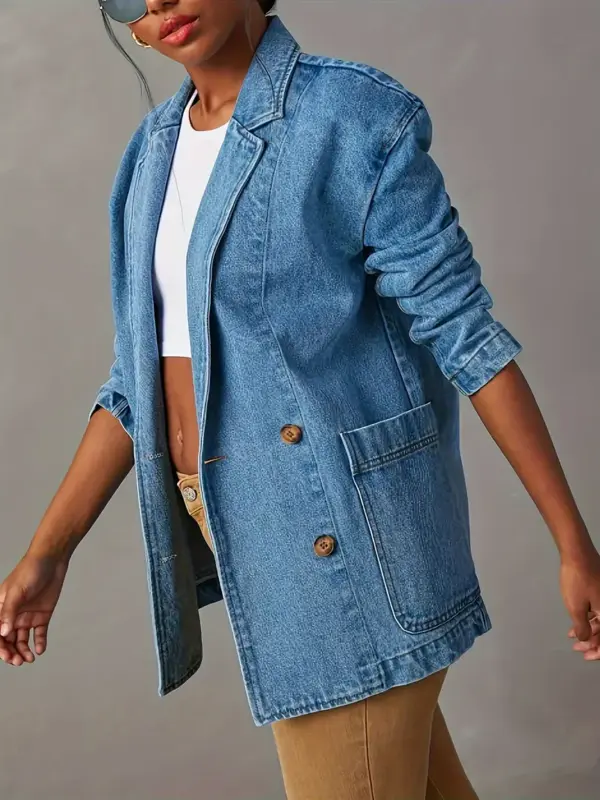 Business casual denim suit - Image 2